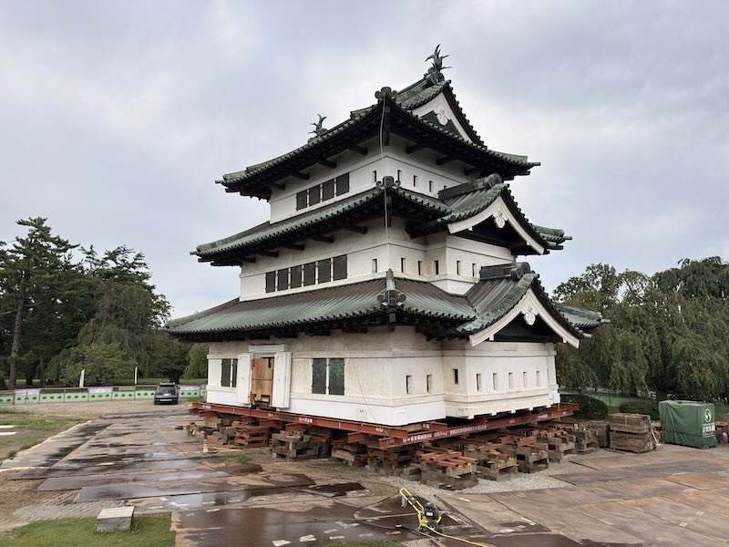 弘前城の天守