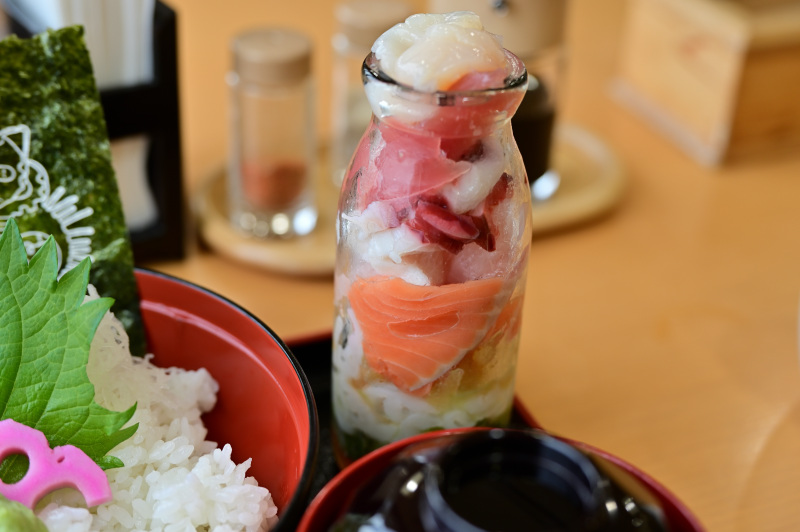 シートピアなあどで食べた瓶ドン